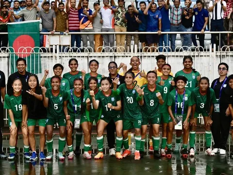 Đội tuyển nữ Bangladesh tạo địa chấn