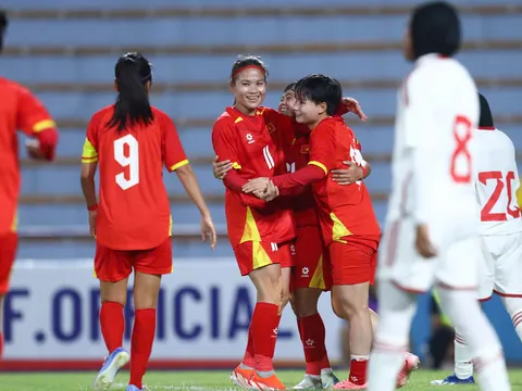 Thắng đậm UAE, đội tuyển bóng đá nữ Việt Nam tiến gần Vòng chung kết ASIAN Cup 2026