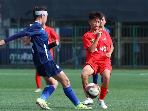 Hà Nội giành 3 điểm quan trọng, rộng cửa bảo vệ ngôi vô địch U16 nữ Quốc gia 2025