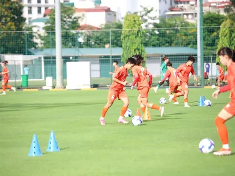U20 nữ Việt Nam tích cực chuẩn bị, hướng tới chuyến tập huấn tại Nhật Bản