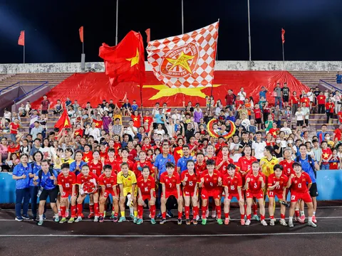 AFC chúc mừng đội tuyển nữ Việt Nam, đánh giá cao công tác tổ chức vòng loại bảng E
