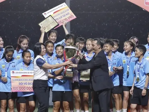 Hà Nội bảo vệ thành công ngôi hậu Giải Bóng đá nữ vô địch U16 Quốc gia 2025