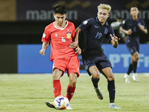U23 Lào và U23 Campuchia chia điểm trong trận ra quân bảng B