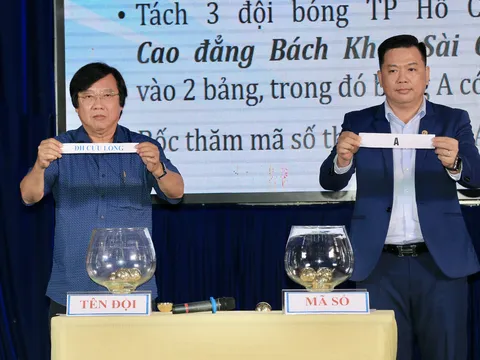 Khai màn Giải Bóng đá Sinh viên khu vực Đồng bằng sông Cửu Long
