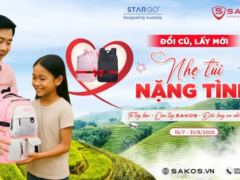 Sakos phát động chiến dịch thiện nguyện 2025: Trao tặng hơn 5.000 balo cho học sinh vùng cao Tây Bắc