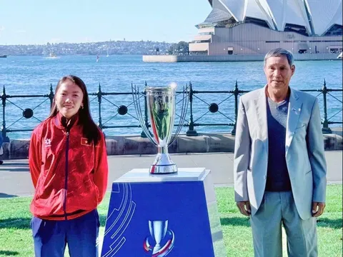 Huấn luyện viên Mai Đức Chung và Huỳnh Như dự Lễ bốc thăm Vòng chung kết ASIAN Cup nữ 2026