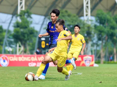 Xác định 4 đội bóng vào bán kết Giải vô địch U15 Quốc gia 2025