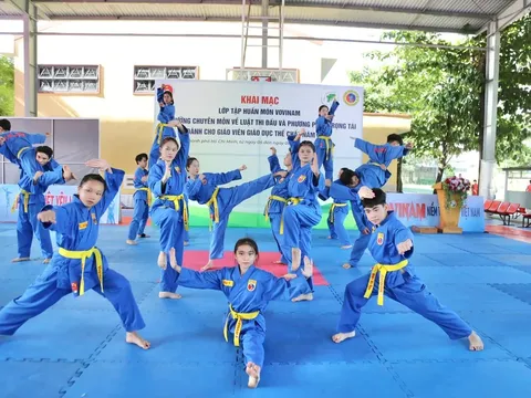 Thành phố Hồ Chí Minh đẩy mạnh phát triển Vovinam học đường