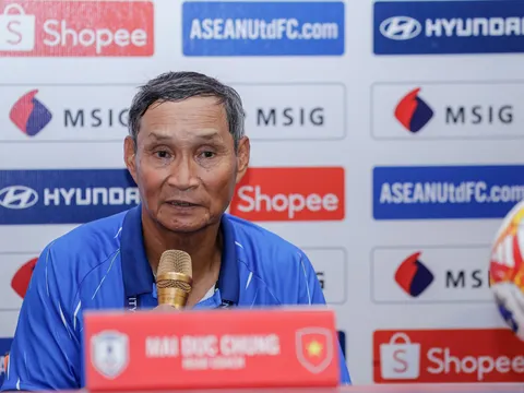 Huấn luyện viên Mai Đức Chung: "Đội tuyển Việt Nam phải thắng Thái Lan để giành ngôi nhất bảng"