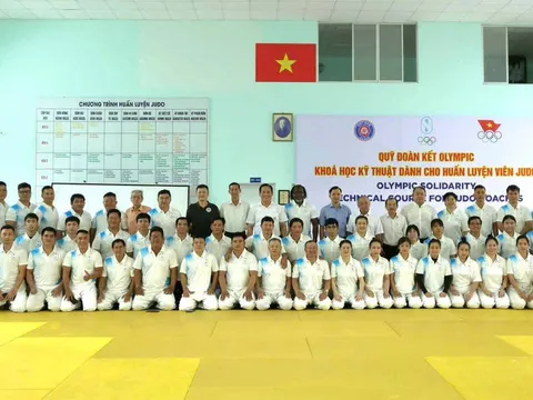 Khai mạc Khóa học kỹ thuật huấn luyện viên Judo toàn quốc 2025 tại Bà Rịa - Vũng Tàu