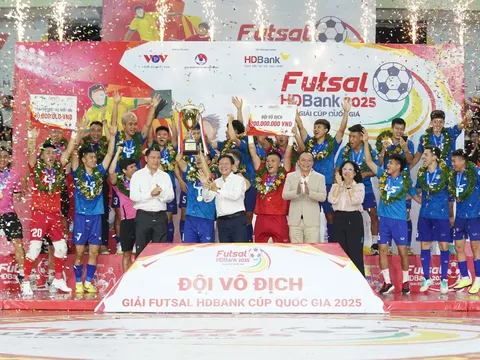 Thái Sơn Bắc bảo vệ thành công ngôi vô địch Giải Futsal HDBank Cúp quốc gia 2025