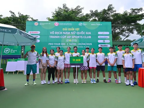 Khai mạc Giải Quần vợt vô địch nam nữ Quốc gia VTF Pro Tour 200