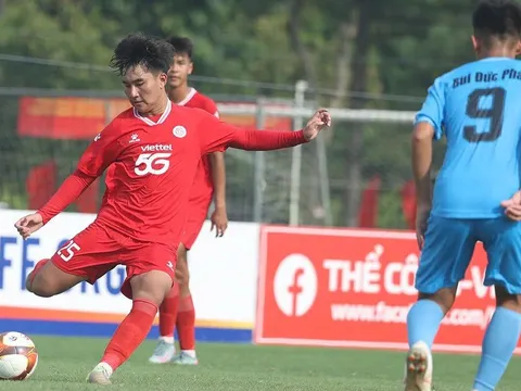 Vòng loại Giải Bóng đá vô địch U17 quốc gia 2025: Thể Công Viettel và TP.HCM dẫn đầu bảng đấu