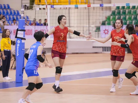 Đội tuyển bóng chuyền nữ Việt Nam thua Tây Ban Nha trong trận giao hữu trước thềm giải vô địch thế giới