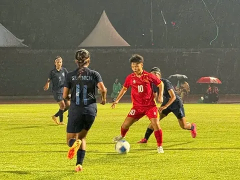 Đội tuyển U16 nữ Việt Nam khởi đầu ấn tượng tại Giải Bóng đá U16 nữ vô địch Đông Nam Á 2025