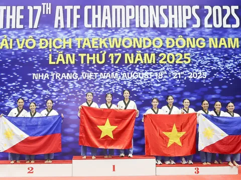 Taekwondo Việt Nam thống trị Giải vô địch và trẻ Taekwondo Đông Nam Á 2025
