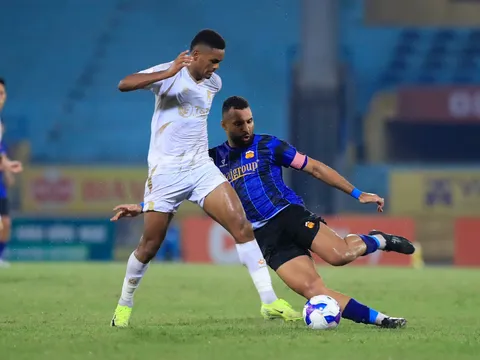 Vòng 2 V.League 2025-2026: Hà Nội FC gây thất vọng khi bị Hoàng Anh Gia Lai cầm hòa trên sân nhà