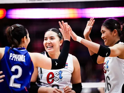 Đội tuyển bóng chuyền nữ Thái Lan sớm giành vé vào vòng play-off giải vô địch thế giới 2025