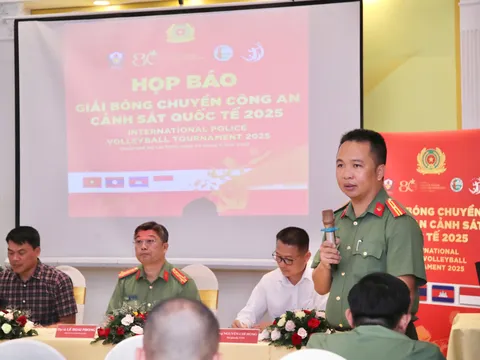 Giải Bóng chuyền Công an, Cảnh sát quốc tế 2025 tại TP.HCM: Sự kiện thể thao ý nghĩa chào mừng các ngày lễ lớn của Việt Nam