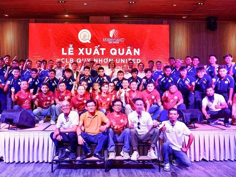 Quy Nhơn United hướng đến mục tiêu thăng hạng mùa 2025-2026