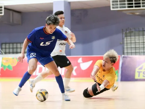 Xác định 4 đội bóng vào bán kết Giải Futsal vô địch U20 quốc gia 2025