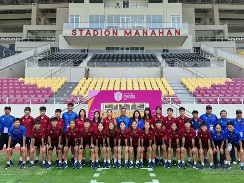 AFF chúc mừng U16 nữ Việt Nam giành hạng Ba giải Đông Nam Á 2025