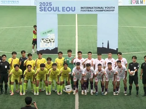 U18 Việt Nam thiếu may mắn trước Đại học Kanto tại Seoul Eou Cup 2025