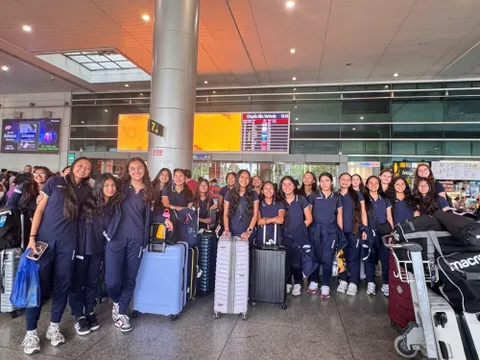 Đội tuyển U17 nữ Guam và Hong Kong có mặt tại thành phố Hồ Chí Minh