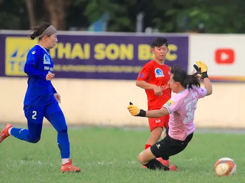 Than Khoáng sản Việt Nam vượt mặt Hà Nội, tạo bước ngoặt trong cuộc đua tam mã tại Giải Bóng đá nữ vô địch quốc gia 2025