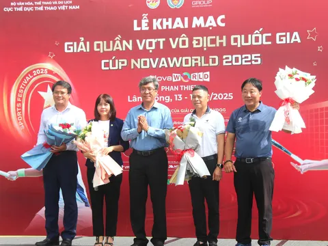 Hơn 100 tay vợt tranh tài tại Giải Quần vợt vô địch quốc gia 2025