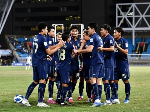 Vòng loại ASIAN Cup 2027: Teerasak Poeiphimai lập hat-trick, Thái Lan vùi dập Đài Loan