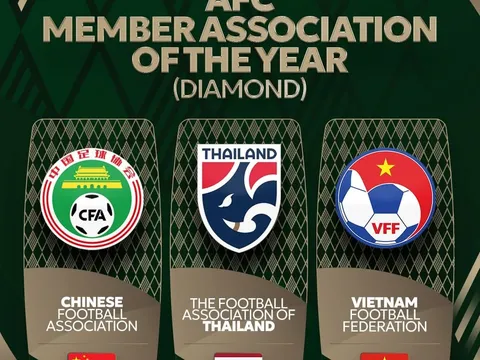 VFF được đề cử hạng mục “Liên đoàn thành viên của năm - Kim cương” tại AFC Awards Riyadh 2025
