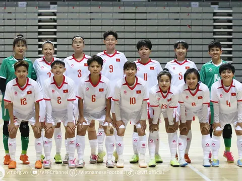 Futsal nữ Việt Nam hướng tới mục tiêu “săn vàng” SEA Games 33