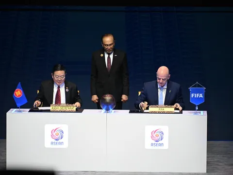 FIFA và ASEAN ký kết Biên bản ghi nhớ hợp tác giai đoạn mới, ra mắt Giải FIFA ASEAN Cup