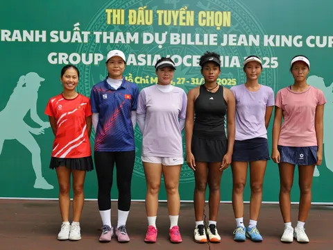 VTF tổ chức vòng tuyển chọn đội tuyển quốc gia nữ chuẩn bị cho Billie Jean King Cup 2025