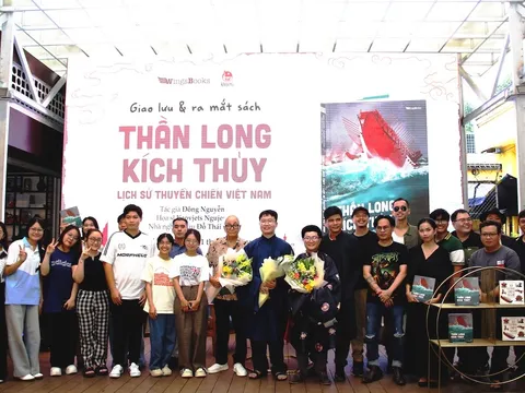 Ra mắt sách “Thần long kích thủy - Lịch sử thuyền chiến Việt Nam”: Hào khí sông nước trong trang sử dân tộc