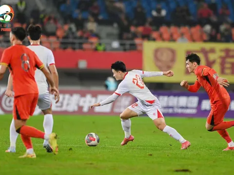 U22 Việt Nam thắng trận ra quân trước chủ nhà Trung Quốc tại Panda Cup 2025