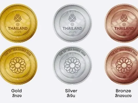 Hé lộ hình ảnh huy chương SEA Games 33