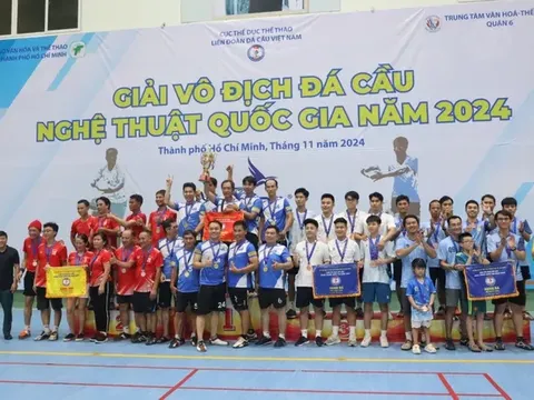 Hơn 200 vận động viên tranh tài tại Giải vô địch Đá cầu nghệ thuật quốc gia 2025