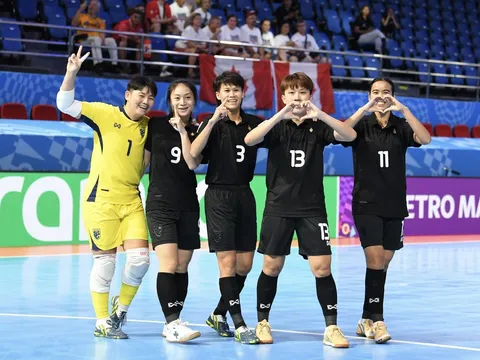 Đội tuyển nữ Thái Lan lập chiến thắng lịch sử tại FIFA World Cup Futsal
