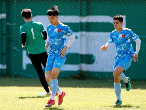 U22 Việt Nam tích cực luyện công trước đại chiến với U22 Malaysia