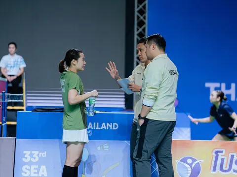 Nguyễn Thùy Linh bức xúc với trọng tài SEA Games 33