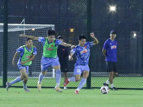 U23 Việt Nam căng sức tập luyện, tăng tốc chuẩn bị cho Vòng chung kết châu Á 2026