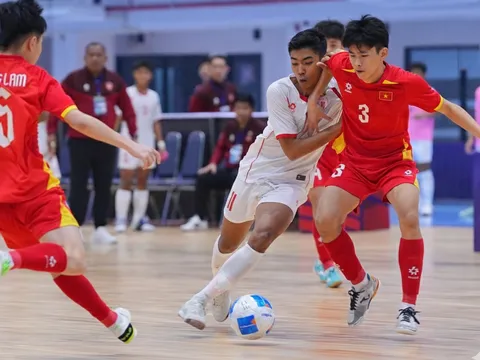 U16 futsal Việt Nam thua Myanmar ở trận tranh hạng ba Giải U16 Futsal Đông Nam Á 2025