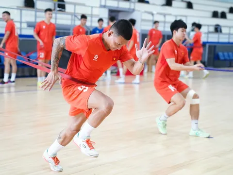 Đội tuyển futsal Việt Nam hướng tới Vòng chung kết châu Á 2026