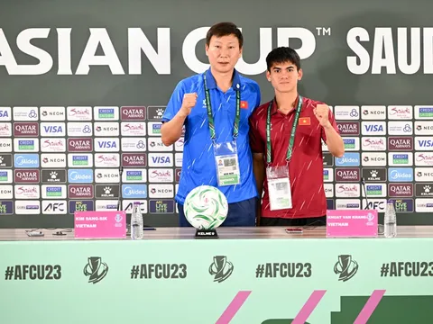 Huấn luyện viên Kim Sang-sik đặt trọn niềm tin, U23 Việt Nam quyết chinh phục cột mốc mới