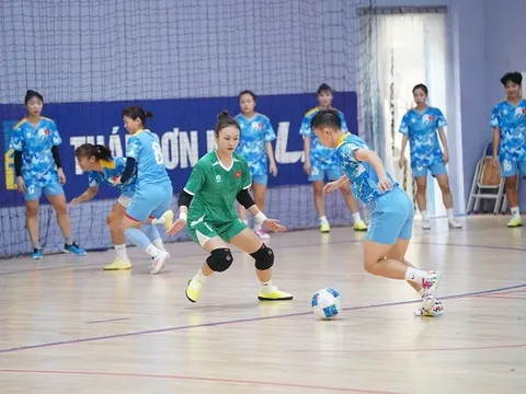Tuyển futsal nữ Việt Nam tập huấn trước thềm giải Đông Nam Á 2026