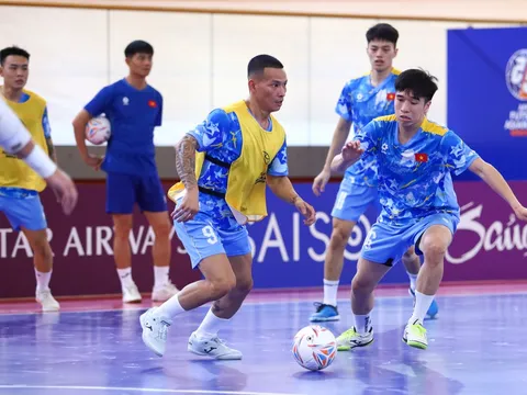 Đội tuyển futsal Việt Nam sẵn sàng tái khẳng định vị thế tại Vòng chung kết Giải vô địch châu Á 2026