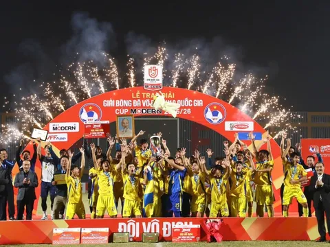 Giải Bóng đá U19 Quốc gia 2025-2026: Sông Lam Nghệ An vô địch sau trận cầu nghẹt thở