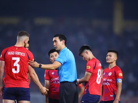 Trọng tài Hàn Quốc “nắm găng” đại chiến Ninh Bình - Công an Hà Nội vòng 16 V.League